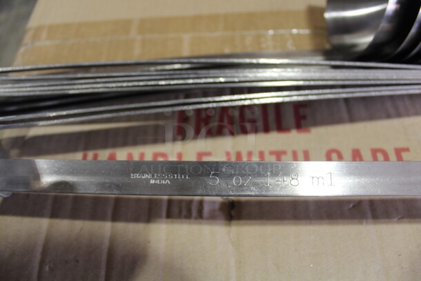 NEW! 12 Browne Commercial Stainless Steel 5 Ounce Ladles. 12X Your Bid!  - Image 2 of 2