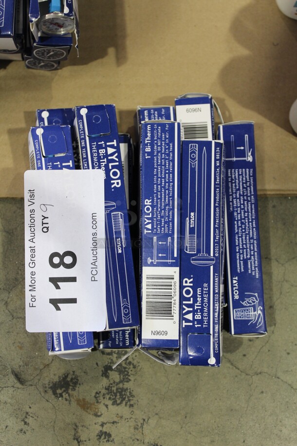 NEW! 9 Taylor Meat Thermometers. 9X Your Bid!  - Image 2 of 2