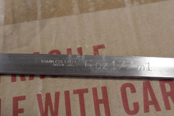 NEW! 12 Browne Commercial Stainless Steel 6 Ounce Ladles. 12x Your Bid!  - Image 2 of 2