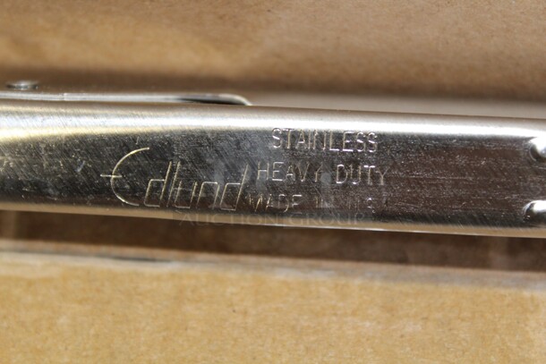 NEW IN BOX! 12 Edlund Commercial Stainless Steel 12 Inch Tongs. 12X Your Bid!  - Image 2 of 3