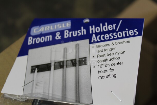 ALL ONE MONEY! 6 New Carlisle Broom And Brush Holders.  - Image 2 of 3