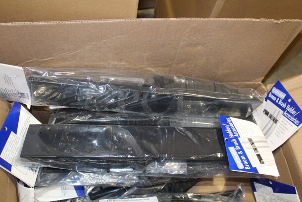 ALL ONE MONEY! 6 New Carlisle Broom And Brush Holders.  - Image 3 of 3