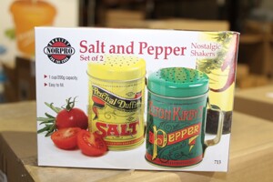 NEW IN BOX! 12 Sets of Nostalgic Salt And Pepper Shakers. 12X Your Bid! 
