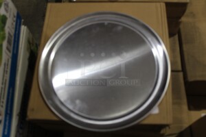 NEW IN BOX! 2 Boxes (12 Each) Thunder Group Commercial 11" Wide Rim Pizza Trays. 24X Your Bid! 