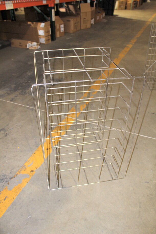 NEW! 5 Commercial Stainless Steel Pizza/Pan Racks. 18x18x28 5X Your Bid!  - Image 1 of 2