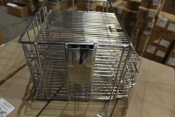 NEW! Commercial Stainless Steel Custom Made Fried Chicken Fryer Basket. 13.75x11.5x8.25 - Image 4 of 4