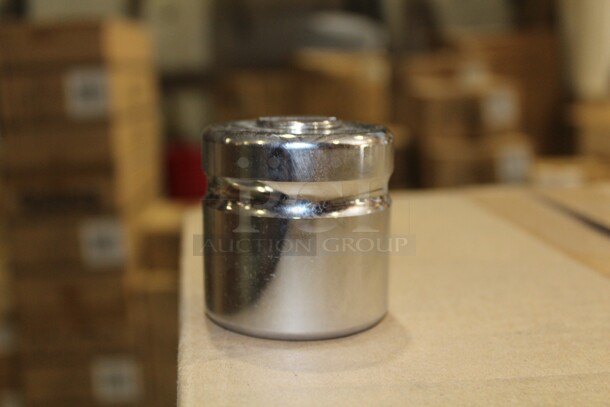 NEW! 15 Commercial Stainless Steel Scale Weights. 2x2x2. 15x Your Bid!  - Image 1 of 2