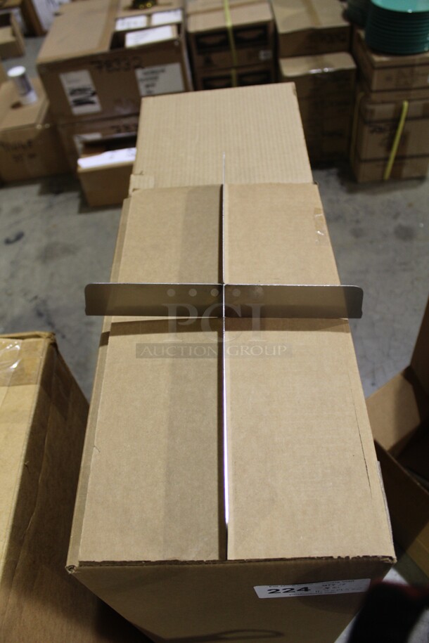NEW! 18 Commercial Stainless Steel Insert/Pan Dividers. 11.5x19.5x2. 18X Your Bid!  - Image 3 of 4