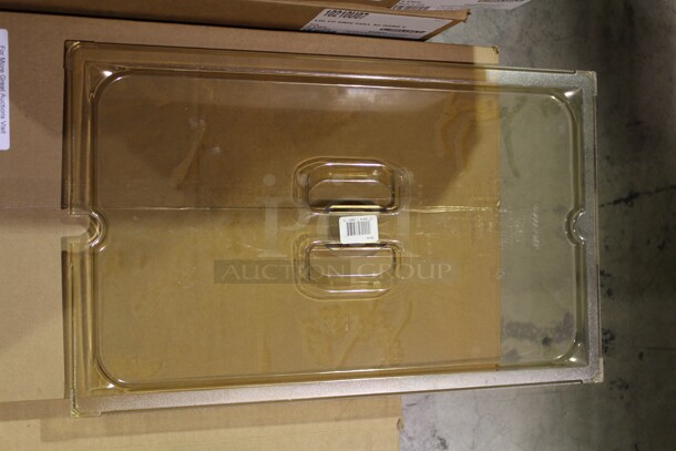 NEW IN BOX! 6 Vollrath 34100 Super Pan 3 Commercial Plastic Insert Lids. 20.75x12.75x.5  6X Your Bid! 