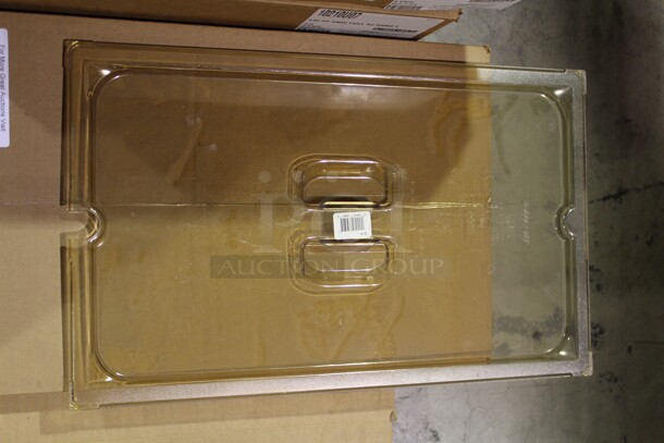 NEW IN BOX! 6 Vollrath 34100 Super Pan 3 Commercial Plastic Insert Lids. 20.75x12.75x.5  6X Your Bid!  - Image 1 of 2