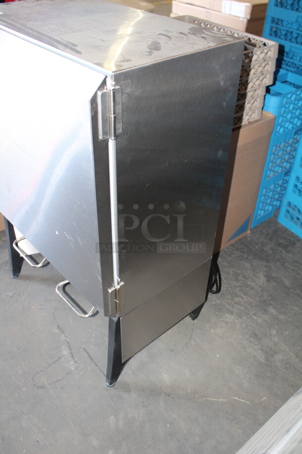 BRAND NEW! Silver King Model SKMAJ2/C4 Commercial Stainless Steel Refrigerated Bulk Milk Dispenser. 26.5x17x39. 115V/60Hz.  - Image 5 of 7