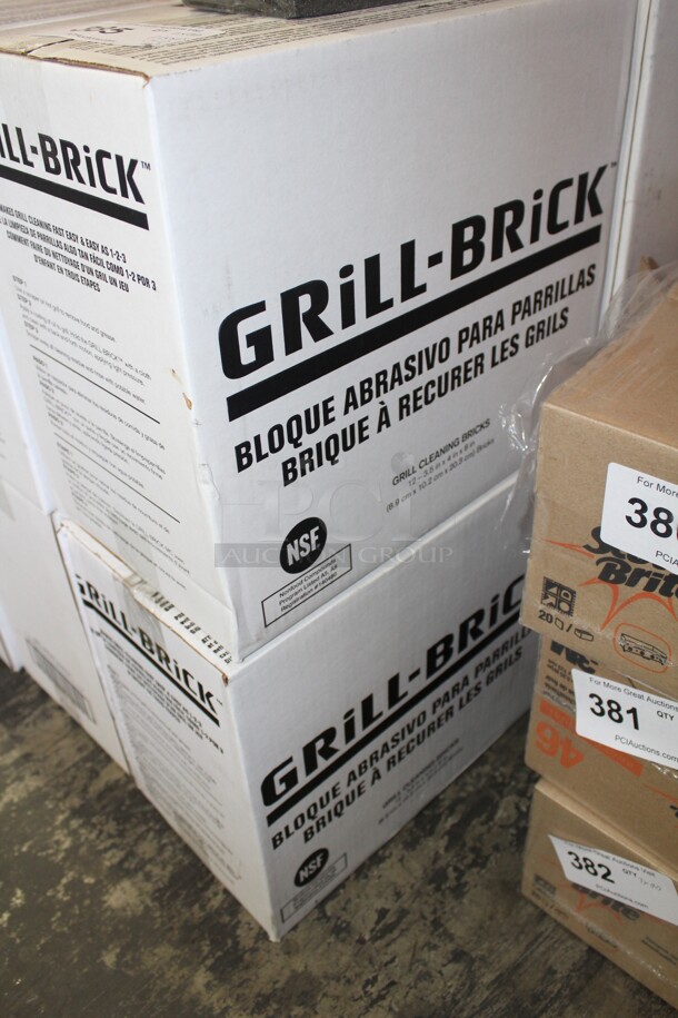 NEW IN BOX! 2 Boxes (12 Each) Grill Bricks. 2X Your Bid!  - Image 2 of 2