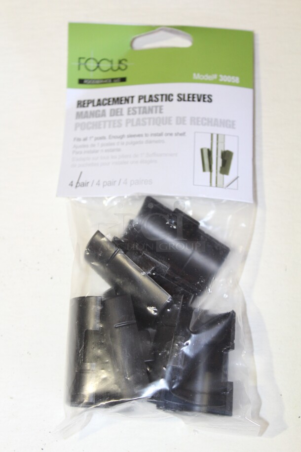 NEW IN BOX! 2 Boxes (12 Packs Each) Focus Replacement Plastic Sleeves. 2X Your Bid!  