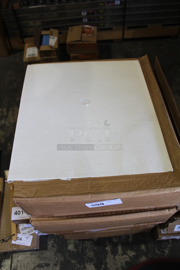 NEW IN BOX! 2 Boxes (100 Each) Continental D1820E5 Fryer Filter Paper for Pitco Solstice Filter System. 18.5x20.5x.25. 2X Your Bid! 