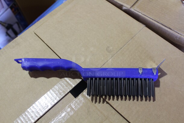 NEW IN BOX! 12 Carlisle Steel Bladed Brushes. 12x15x2.5. 12X Your Bid!  - Image 1 of 2