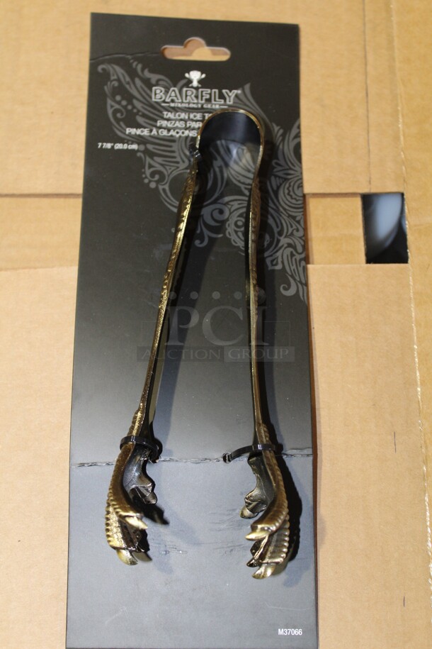 NEW! Barfly Talon Tongs. 8x3x1. 6X Your Bid! 