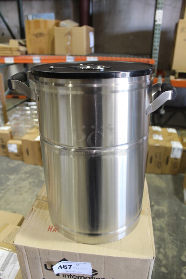 NEW IN BOX! Update International Commercial Stainless Steel 3 Gallon Iced Tea Dispenser. 15.5x14x16.5 - Image 2 of 5