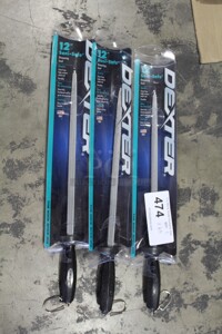 NEW! 3 Dexter 12" Sharpening Steels. 3X Your Bid!