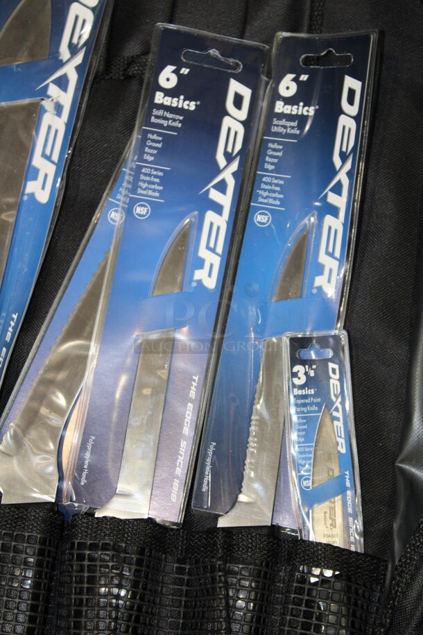 NEW! 2 Dexter Knife Sets With Carrying Cases. 2X Your Bid! - Image 2 of 3