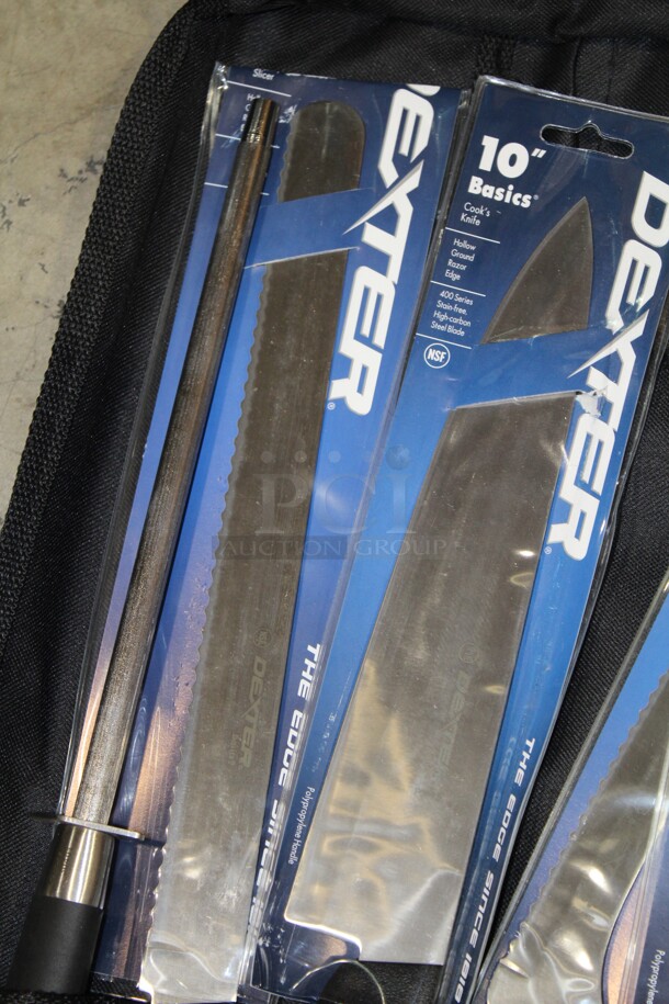 NEW! 2 Dexter Knife Sets With Carrying Cases. 2X Your Bid! - Image 3 of 3