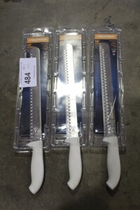 NEW! 3 Dexter 12" Carving Knives/Roast Slicers. 3X Your Bid! 