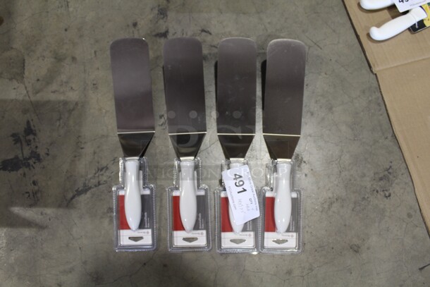 NEW! 4 Browne Flexible Tuners/Spatulas. 14x3x5. 4X Your Bid!