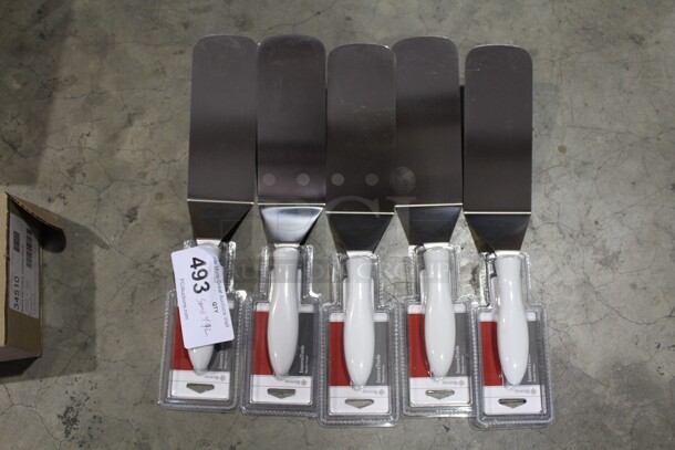 NEW! 5 Browne Flexible Tuners/Spatulas. 14x3x5. 5X Your Bid!