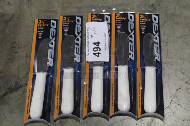 NEW! 5 Dexter Sandwich Spreaders/Spatulas. 5X Your Bid! - Image 1 of 2