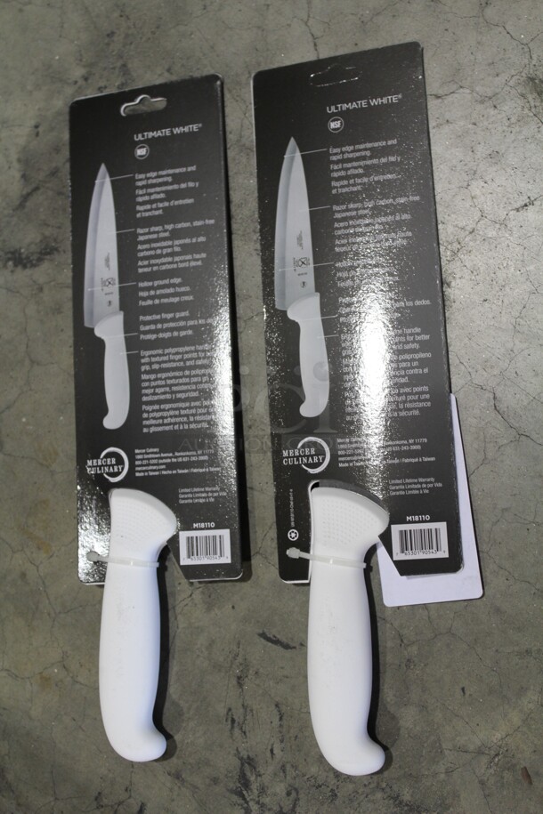 NEW! 2 Mercer Culinary 8" Chef's Knives. 2X Your Bid! - Image 2 of 2