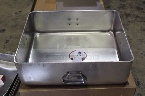 NEW! 1 Vollrath Commercial Stainless Steel Roasting/Baking Pan. 20.5x17.5x6.5