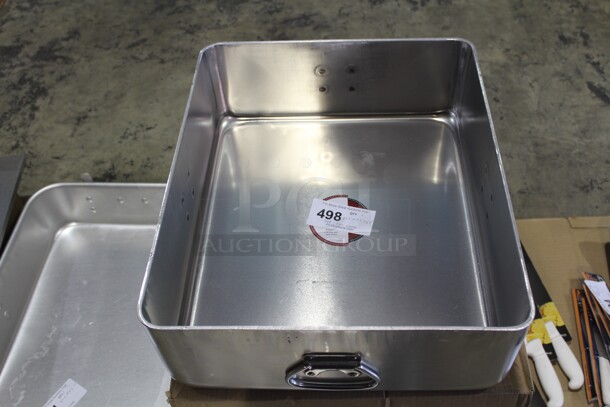NEW! 1 Vollrath Commercial Stainless Steel Roasting/Baking Pan. 20.5x17.5x6.5 - Image 2 of 2