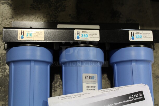 NEW! Hydrolife Water Filter System With 2 Housings And Filters. 2X Your Bid!  - Image 6 of 12