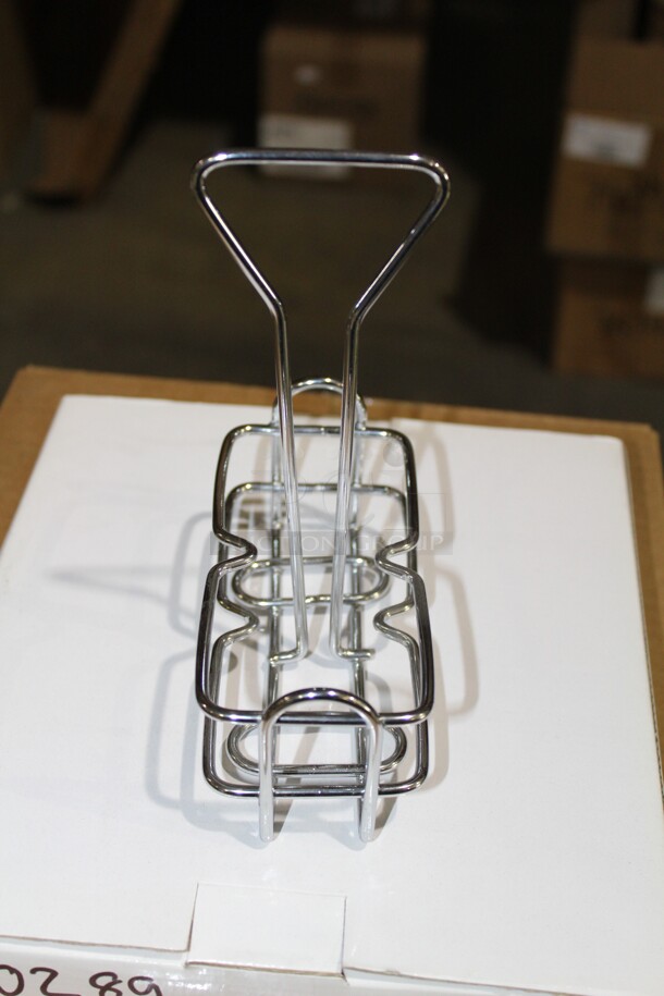 NEW! 9 Winware Commercial Stainless Steel Condiment Caddies. 6x3x7. 9X Your Bid! 