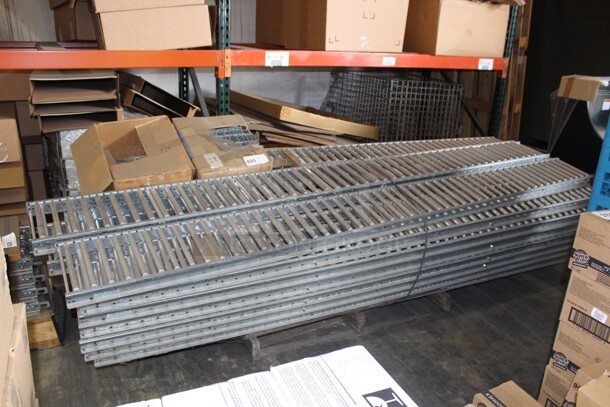 42 Commercial Roller Conveyors. 8.5'x 9.5. 42X Your Bid! 