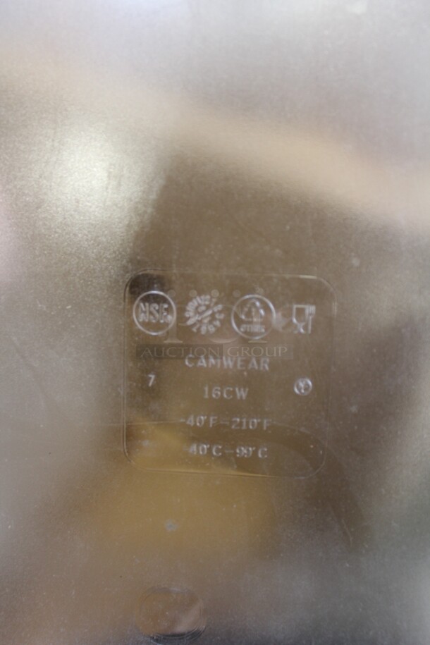 NEW IN BOX! 6 Cambro Camwear Clear Plastic Food Boxes. 21X13X6. 6X Your Bid! - Image 4 of 4