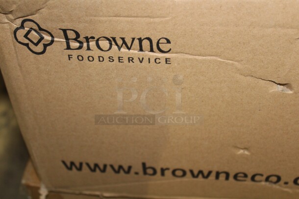 NEW IN BOX! 6 Browne Commercial Stainless Steel Perforated Full Size Steam Table Pan/Insert. 21x13x4. 6X Your Bid! - Image 3 of 3