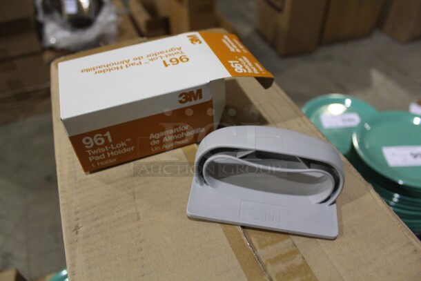 NEW IN BOX! 2 Boxes (10 Each) 3M 961 Twist Lok Pad Holders. 2X Your Bid! - Image 3 of 5