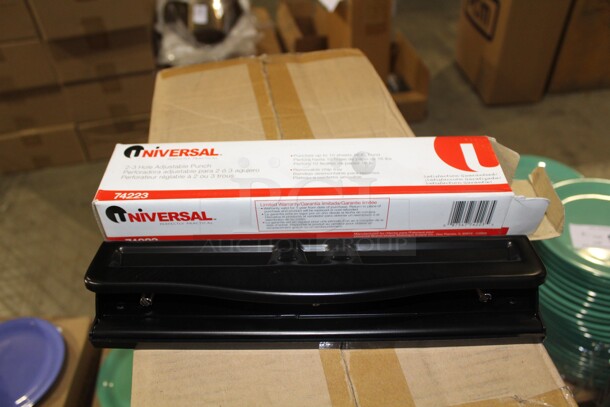 NEW IN BOX! 18 Universal 2-3 Hole Punches. 18x Your Bid! 