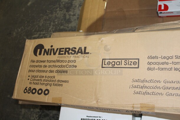 NEW IN BOX! 2 Boxes (6 Each) Universal Legal Size File Drawer Frames. 2X Your Bid!  - Image 3 of 3