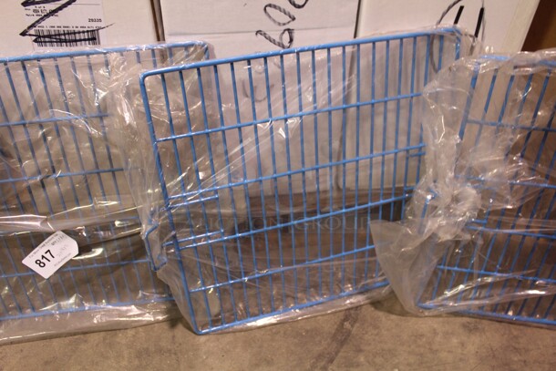 NEW! 3 Blue Cooler/Freezer Racks. 21x18x2. 3X Your Bid!  - Image 2 of 4