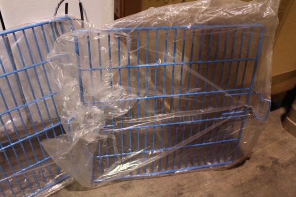 NEW! 3 Blue Cooler/Freezer Racks. 21x18x2. 3X Your Bid!  - Image 3 of 4