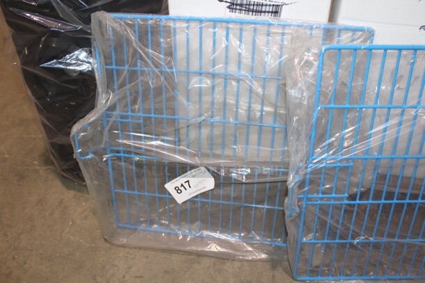 NEW! 3 Blue Cooler/Freezer Racks. 21x18x2. 3X Your Bid!  - Image 4 of 4