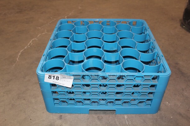 NEW! 5 Glass Crates. 19.5x19.5x9. 5X Your Bid!  - Image 1 of 1