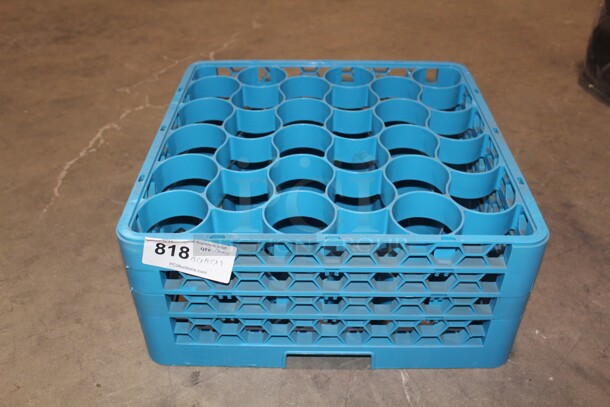 NEW! 5 Glass Crates. 19.5x19.5x9. 5X Your Bid! 