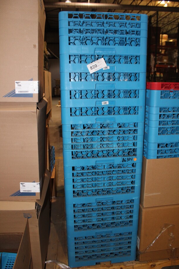 NEW! 6 Various Dish/Glass Crates. 19.25x19.25  6X Your Bid!  - Image 2 of 2