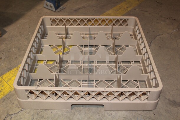 NEW! 6 Vollrath Glass Crates. 19.5x19.5x4. 6X Your Bid! 