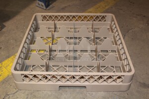 NEW! 6 Vollrath Glass Crates. 19.5x19.5x4. 6X Your Bid! 