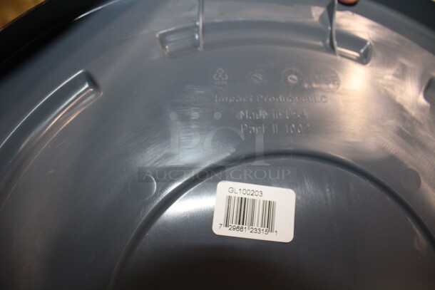 NEW! 4 Impact Products Trash Can Lids. 17x15.5x1. 4X Your Bid! - Image 2 of 2