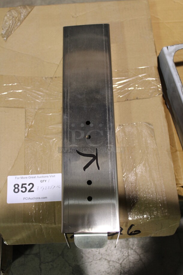 NEW! Custom Commercial Stainless Steel French Fry/Fried Food Carton Dispenser. 3.5x2.75x16 - Image 2 of 2