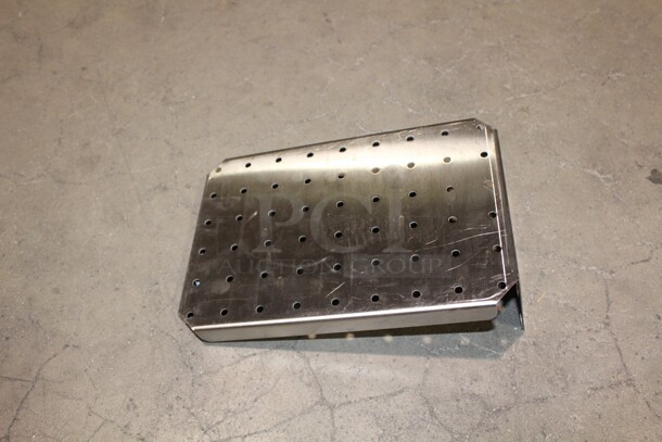 NEW! 14 Custom Commercial Stainless Steel Fry Station Trays. 7.5x12x3.5 14X Your Bid!  - Image 3 of 3